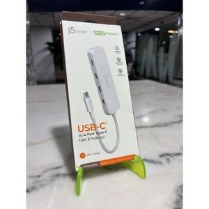 Brand New In Box  j5create Eco-Friendly USB-C to 4-Port Type-C Gen 2 Hub